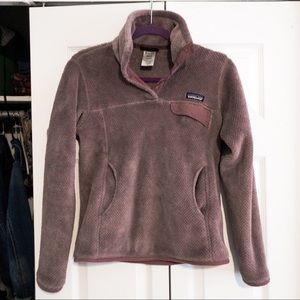 Patagonia Re-tool Snap-T Pullover fleece Pink